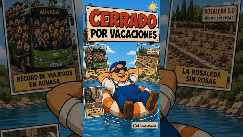 Cerrado por vacaciones